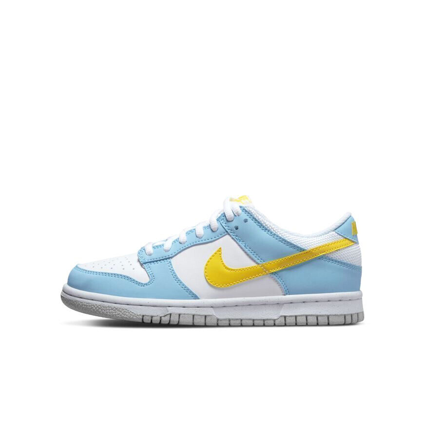 Nike yellow low dunks Dunk Low Next Nature Blue Chill Yellow Strik Shoes DX3382-400
