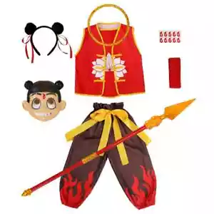 Disfraz de Nezha para niños Juegos con disfraces Anime Ne Zha 2 Trajes de rendimiento Trajes Uniforme Juguetes - Imagen 1 de 20