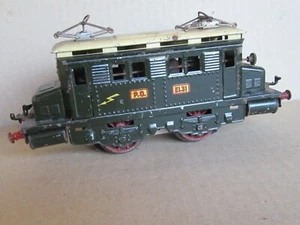 C78 Vintage 1936 Hornby 2E Motrice Type 020 E1-31 PO Vert O Zéro Boite à Sel - Foto 1 di 14