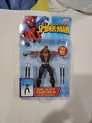 Marvel The Amazing Spider-Man DUAL BLAST SHOCKER, 6” Action Figure NIB Foto 1 de 3