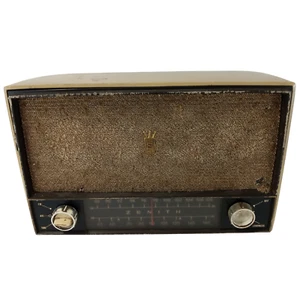 Vintage Zenith AM/FM Tabletop Radio - Model Unknown - Classic Mid-Century Style - Picture 1 of 17
