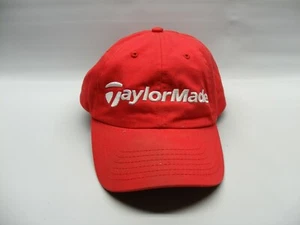 Gorra de golf TaylorMade ROJA TMAX 100 % algodón ajustable talla única OSFA  - Imagen 1 de 8