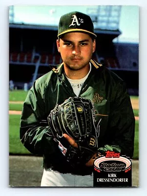 1992 Stadium Club #806b Kirk Dressendorfer - Image 1 of 2