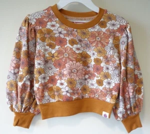 NWT Cheeky Plum Floral Top Girl's Size 5/5T - Picture 1 of 1