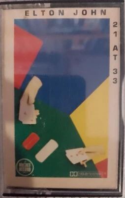 ELTON JOHN 21 At 33 Cassette Rocket Records Australia Bernie Taupin Very Good  - Image 1 of 4