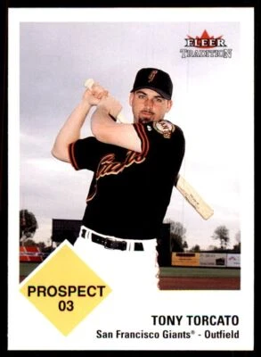 2003 Fleer Tradition. Tony Torcato San Francisco Giants #460 - Image 1 of 2