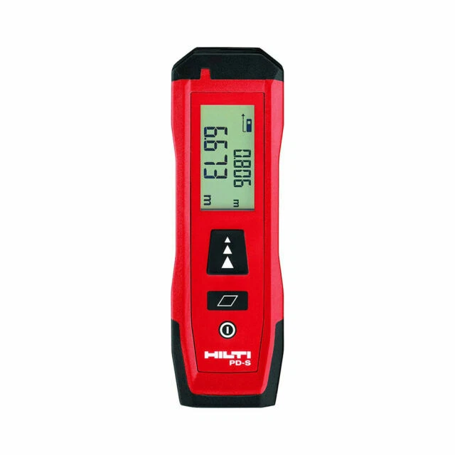 Hilti PD-S Laser Distance Measurer - Red