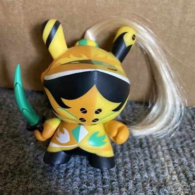 Kidrobot Art Of War Dunny Yellow Knight - Image 1 of 3