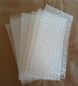 Pack Of 10 Bubble Sleeves For Shipping Packing 8 Inch X 4 Inch 8x4 New - Picture 1 of 4