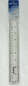 Westcott 10562 Acryl klar Lineal 12 Zoll NEU ungeöffnet - Bild 1 von 7