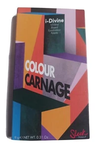 Sleek MakeUp i-Divine - Mineral Based Eyeshadow Palette ( 1287 ) Colour Carnage. - Picture 1 of 7