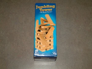 Jumbling Tower 39 Wood Pieces By Cardinal Industries  - Picture 1 of 2