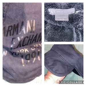 ARMANI EXCHANGE Black Ascot L / XL Ears Winter Newsboy Cabbie Hat Fleece Lined - Picture 1 of 9