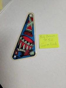 BIG BRAVE Gottlieb PINBALL USED A-14952 #52 - Picture 1 of 2