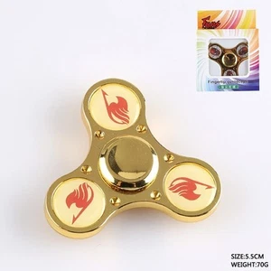 fairy tail Anime Hand Metall Finger Spinner Fidget Spielzeug Anti Stress - Picture 1 of 1