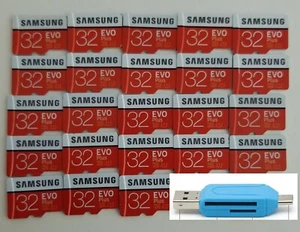 Samsung 32 Go EVO Plus classe 10 Micro SDHC 95 Mo/s ** VRAI AUTHENTIQUE ** CADEAU GRATUIT ** - Photo 1 sur 6