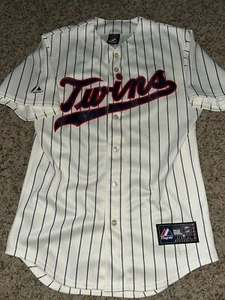 Authentic Minnesota Twins Jersey Small Majestic Cream Alternate - Bild 1 von 5
