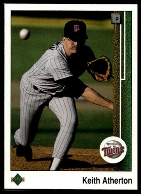 1989 Upper Deck #599 Keith Atherton - Image 1 of 2