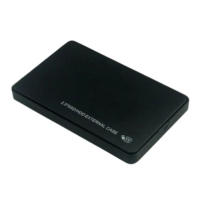 USB 3.0 2TB SATA SSD External Hard Drive Portable Desktop Mobile Hard Disk Case - Immagine 1 di 4