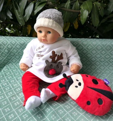 Zapf Puppe Chou Chou 48 cm Set 02 Babypuppe aus 1998 Spielpuppe mit viel Zubehör - Bild 1 von 4