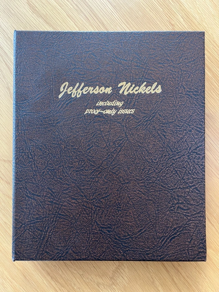 1938-2005 Jefferson Nickels BU + Proofs Dansco Album Complete Set - Image 1 of 4