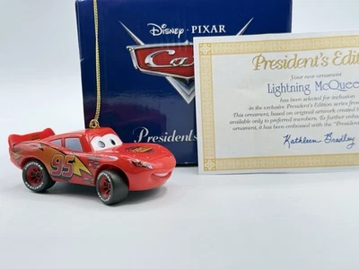 Disney Pixar President’s Edition Cars Lightning McQueen Ornament w/ Box - Image 1 of 4