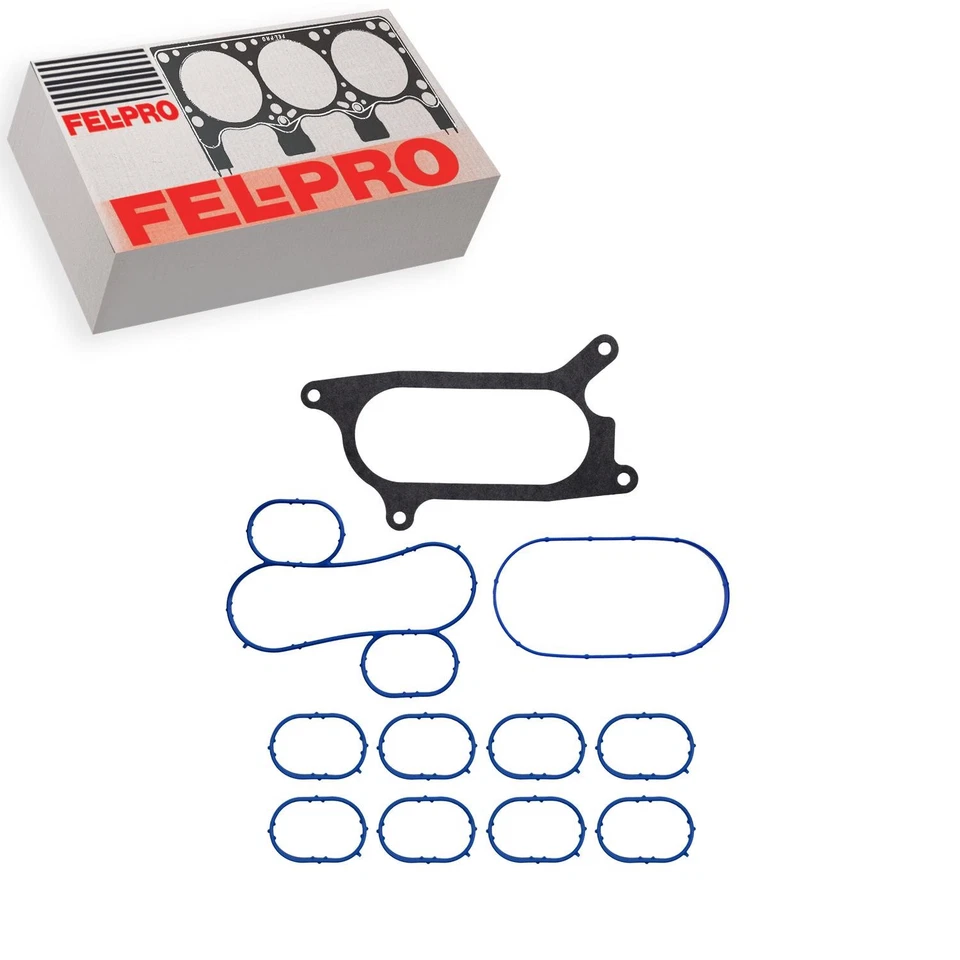 Fel-Pro FI Plenum Gasket Set For 00-04, 06-09, 11 Ford F-53 Motorhome Chassis - Image 1 of 1