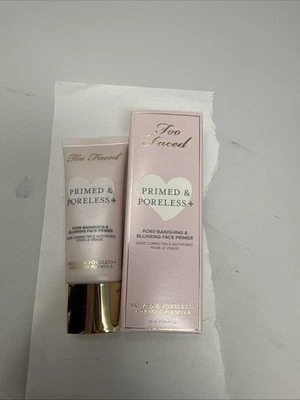 Too Faced Primed & Poreless Pore-Banishing & Blurring Face Primer 30ml New - Image 1 of 2