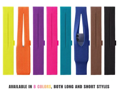 Edition Spéciale Knitted iPhone Pocket Bag—Universal Phone Pouch Case 40 or 80cm - Image 1 of 4