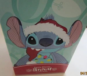 New Open Box Scentsy Buddy Santa Disney Stitch Plush Ready for your Scent Pak - Picture 1 of 8