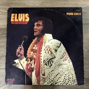 ELVIS PRESLEY PURE GOLD (VG+) ANL1-0971 LP VINYL RECORD - Foto 1 di 4
