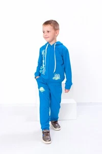 Stylish Boys’ Sport Set – Jogger Pants & Graphic Hoodie, Demi-season, Nosi s... - Picture 1 of 2