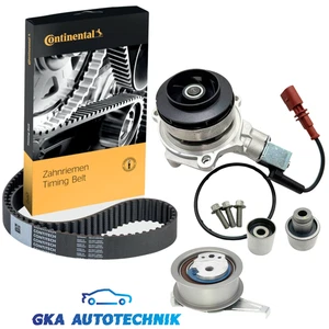 ZAHNRIEMENSATZ CONTINENTAL +WASSERPUMPE FÜR AUDI SEAT SKODA VW 1.6 2.0 TDI - Bild 1 von 5