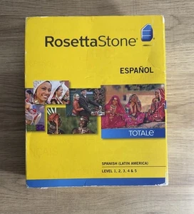 Rosetta Stone Espanol Spanish Latin America Level 1 Set Learning - Picture 1 of 8