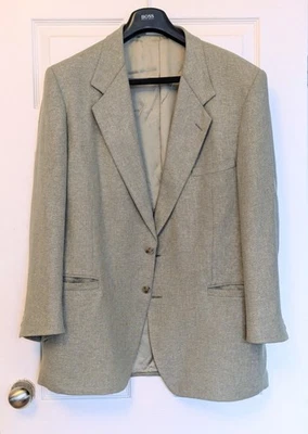 V2 by Versace Wool/Silk Hopsack Jacket IT56 UK /US 46R Early 90's Boyz II Men - Image 1 of 4