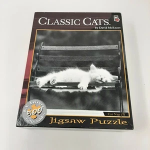 Classic Cats Jigsaw Puzzle by David McEnery - 500 Piece (cat nap) complete - Bild 1 von 3