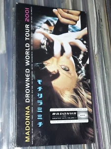 RARE ORIGINAL MADONNA DROWNED WORLD TOUR VHS 2001 HYPE STICKER STILL SEALED - Bild 1 von 4