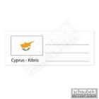 Schaubek Numismatik Länderetikett für Münzhülle - Zypern EKEURO-ZYPERN
