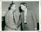 1941 Solon J Buck U.S Archivist Congratulated By Rdw Connor Government Photo 6X8