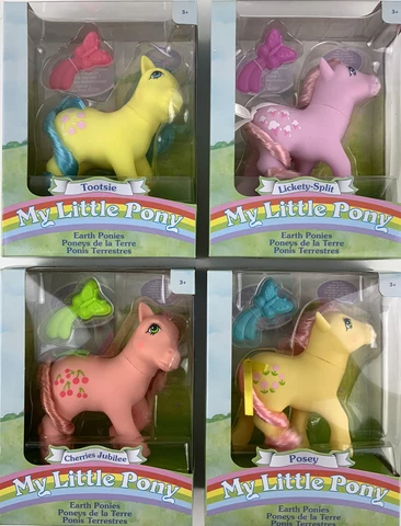 My Little Pony EARTH - 35th Anniversary 1980s G1 MLP Retro Classic Comb Box Cover