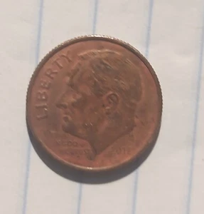 2018- Copper Dime   - Picture 1 of 4