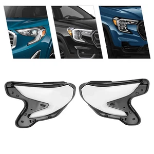 2 piezas cubiertas de carcasa de lente transparente para faros para GMC Terrain 2018-2021 par izquierdo+derecho - Imagen 1 de 17
