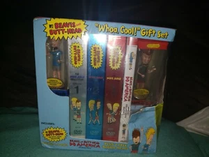 Beavis and Butthead Boxset DVD NEW SEALED W/Bobbleheads Slight Damage - Picture 1 of 9