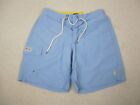 Polo Ralph Lauren Shorts Mens Large Light Blue Swimwear Swim Trunks Polyester