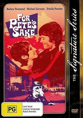 (NEW & SEALED[COMEDY] [BARBRA STREISAND] [FOR PETE'S SAKE] (Z# 4) PAL) (TRACKED) - image 1 of 3