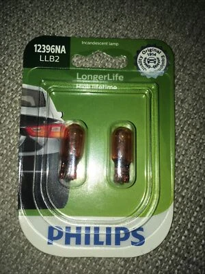 Nueva bombilla de señal de giro Philips - Larga vida útil - Paquete doble blister 12396NALLB2 Foto 1 de 4