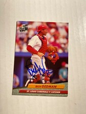 St Louis Cardinals RICH GEDMAN Signed Card