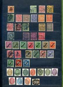 Reich, Germany, WWII, official, dienstmarke, overprint, dienst, revenue - Picture 1 of 1