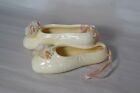 Ceramic Wall Hanging Ballerina Shoes, Used, 9"x 6" x 3"