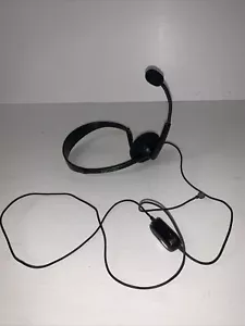 CUFFIE CHAT CABLATE UFFICIALI MICROSOFT XBOX 360 CON MICROFONO BOOM - Foto 1 di 5